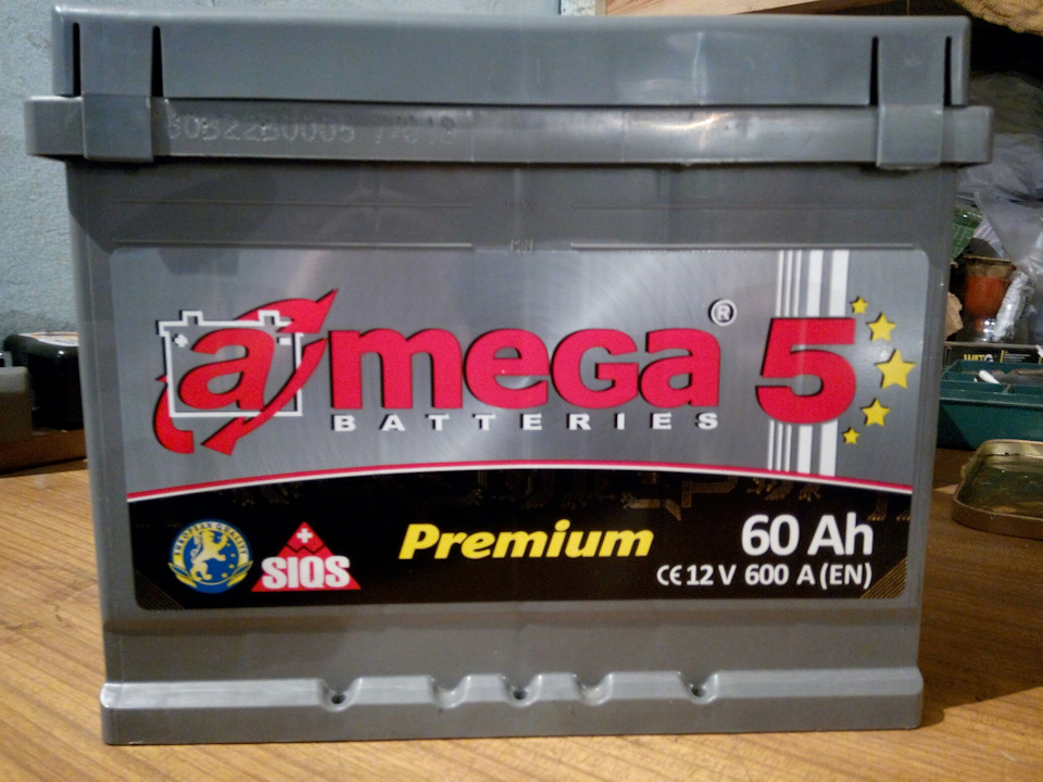 Акумулятор Amega Premium 1