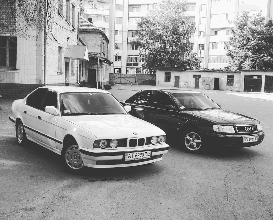 E34 & ауді 3