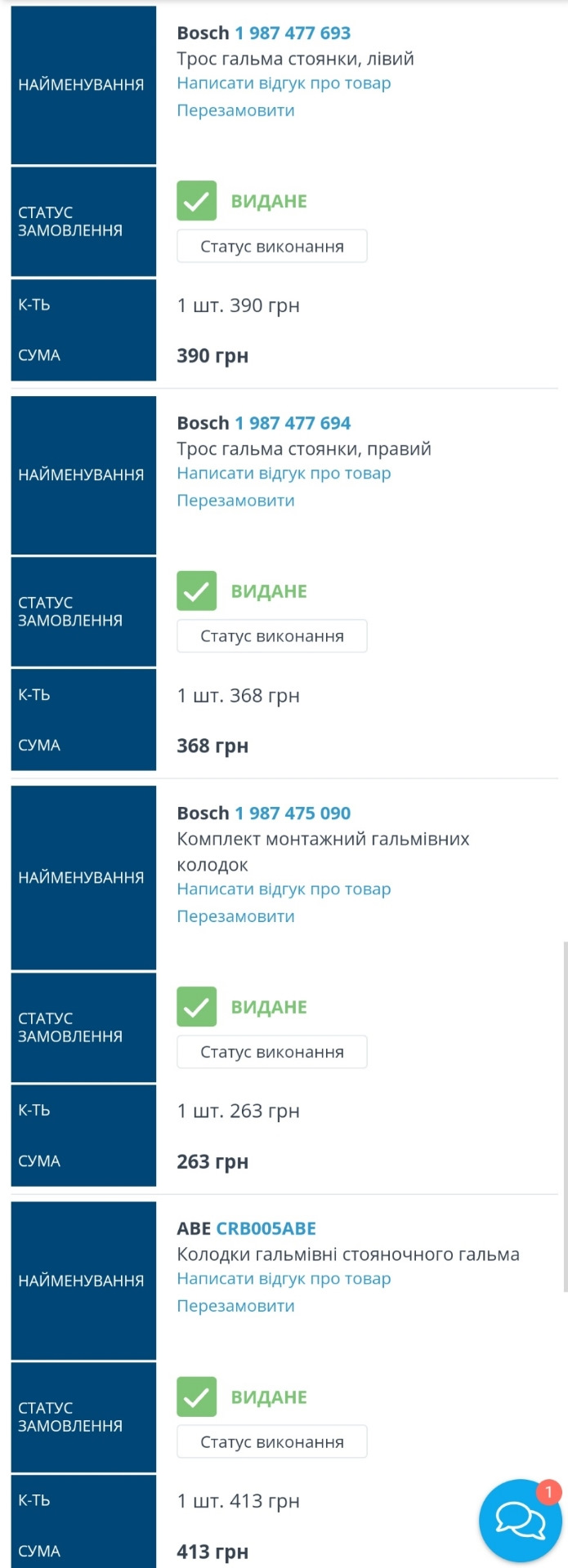 Заміна передніх важелів, тросиків та колодок ручника 1