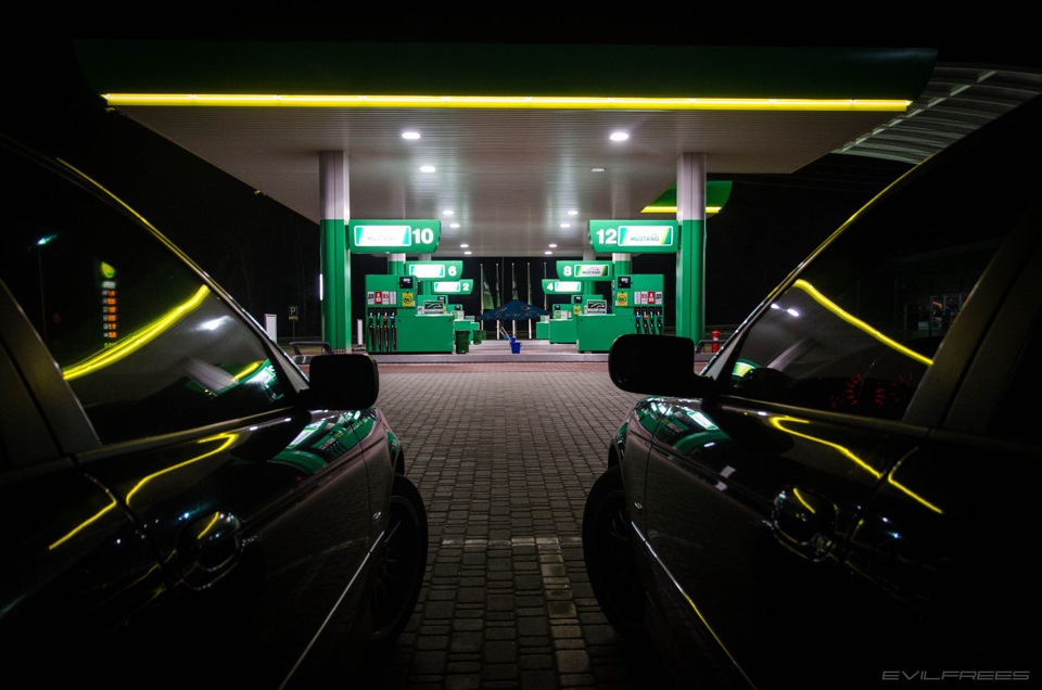 Нічні польоти V8. Прогрів вихлопної системи))) 3
