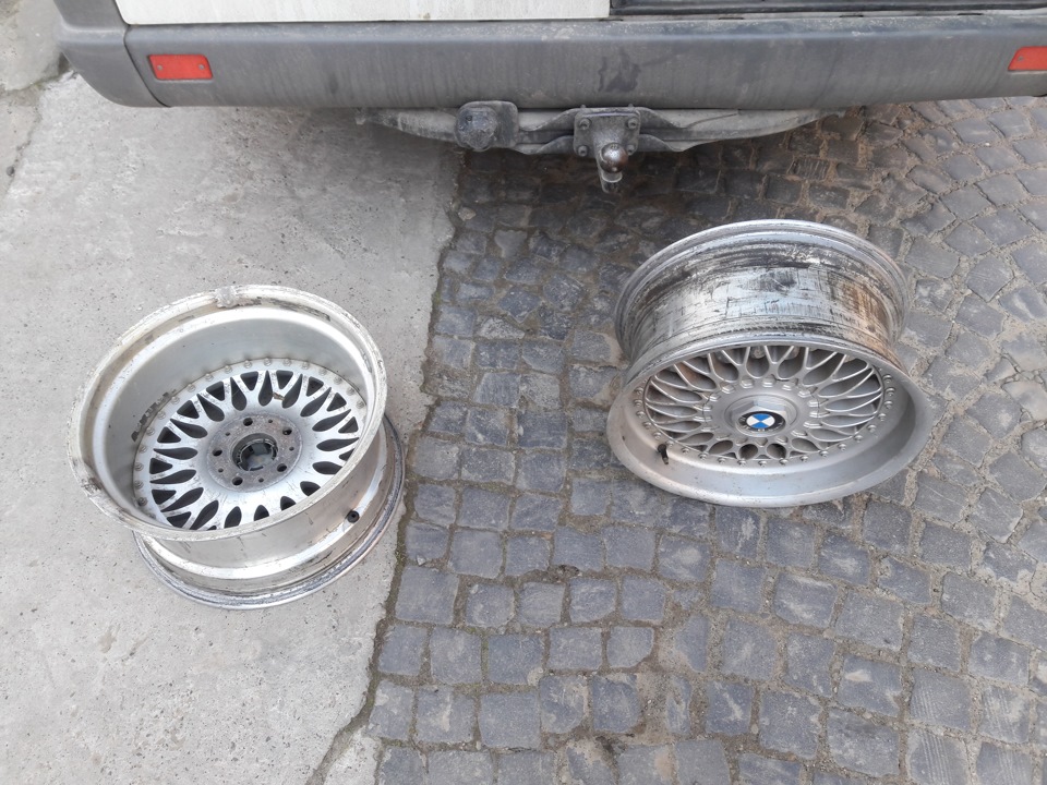 Продам диски bbs rc r17 різноширокі 8 9j 3