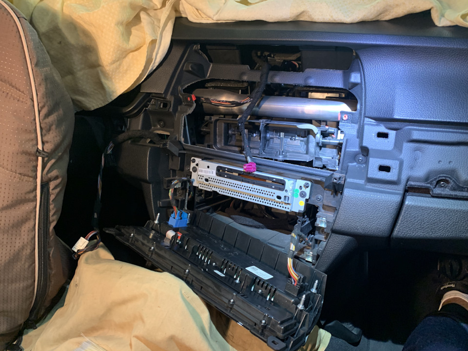 Установка NBT (cic high) на BMW F10 вместо Entry 2