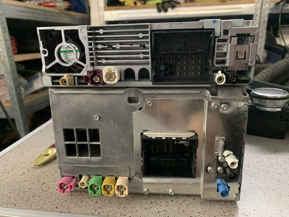 Установка NBT (cic high) на BMW F10 вместо Entry 3