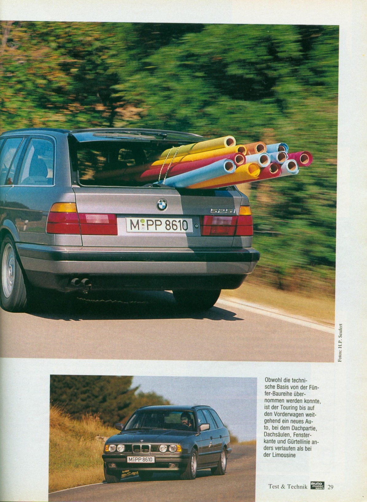 Тест BMW 525i Touring 2