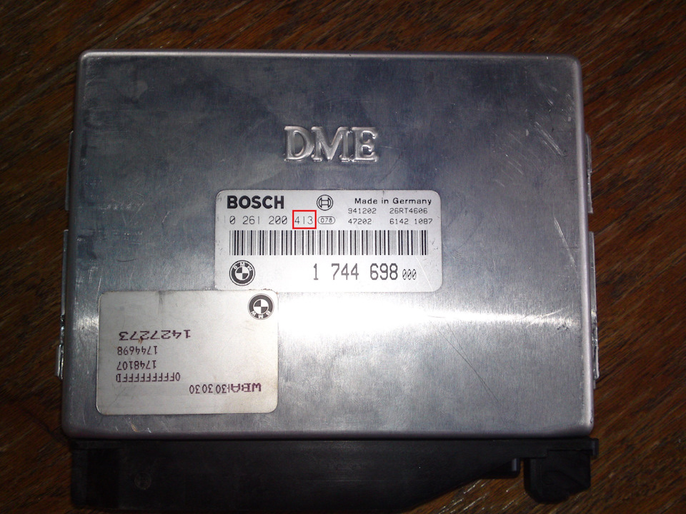 Ac Schnitzer чіп тюнінг M50 2,5 Bosch 413 EWS TUNING CHIP 3