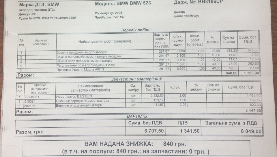 Скільки коштує обслуговування на офіційних СТО? 2