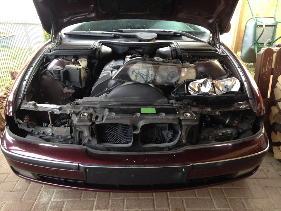 Знімаємо розбираємо фари (0о) за п'ять хвилин BMW e39 5