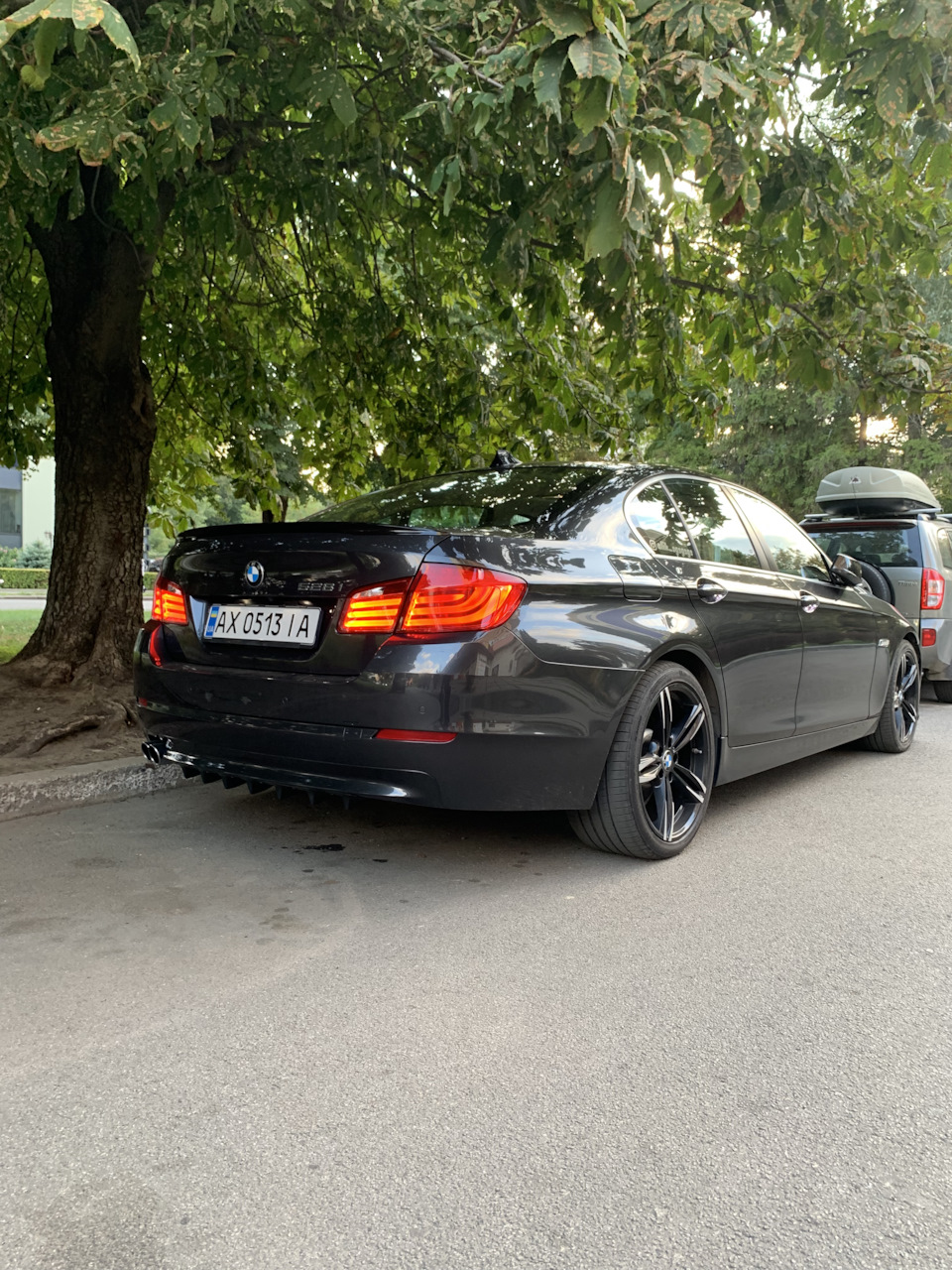 Дифузор на стік бампер 1