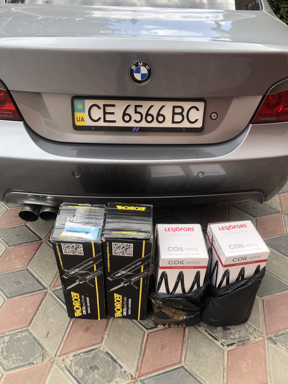 Амортизатор monroe OESpektrum bmw e60 1