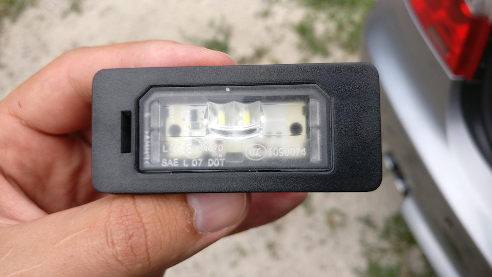 LED підсвічування номера 1