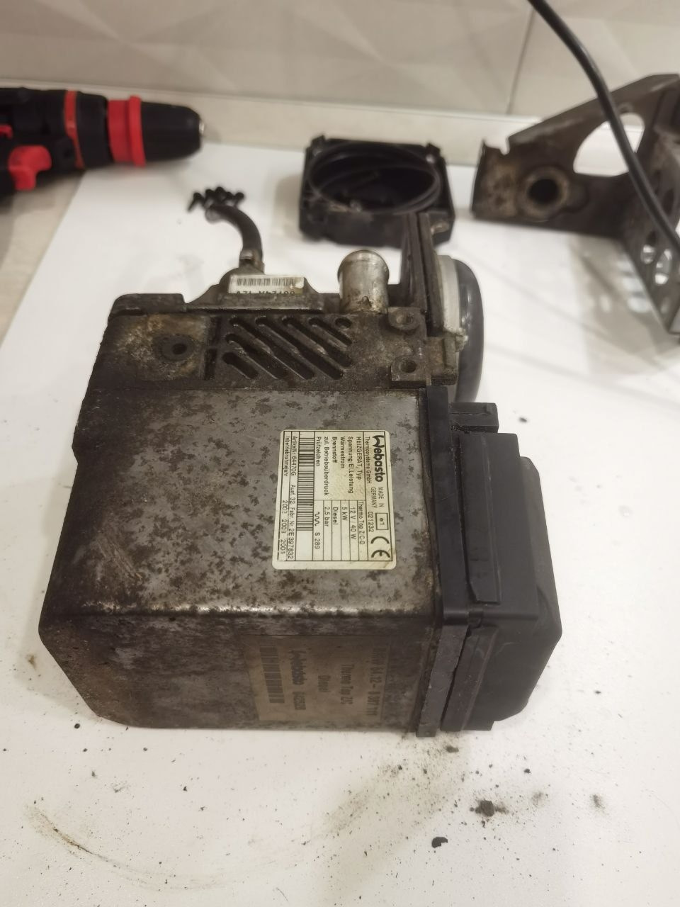 Ремонт Webasto termo top BMW 3