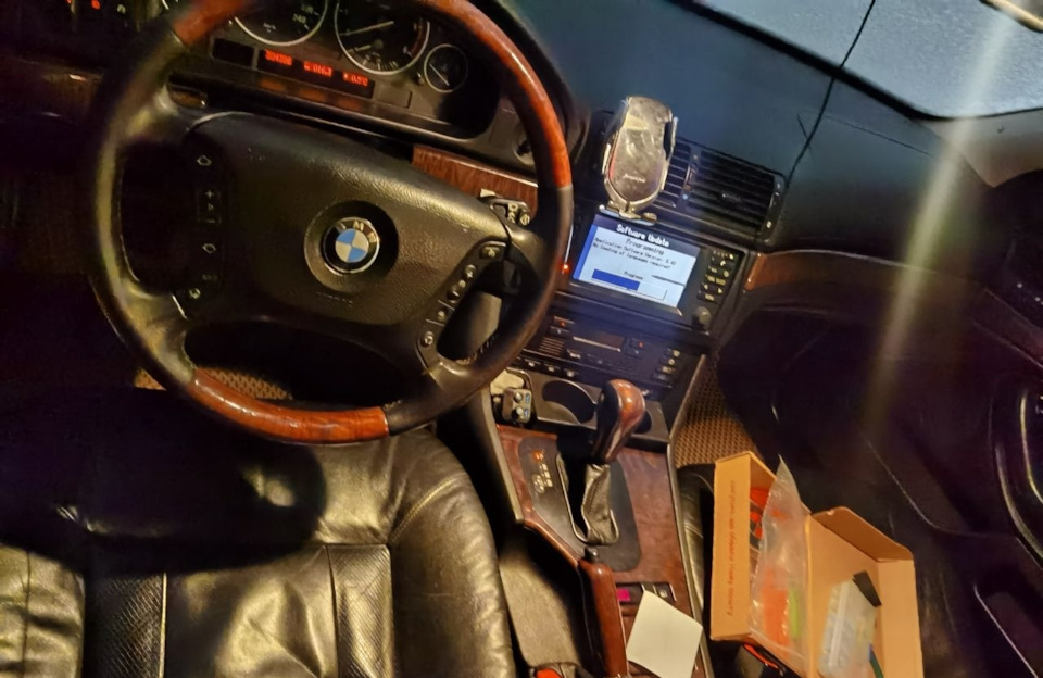 Русифікація бк 16:9 BMW E39 5
