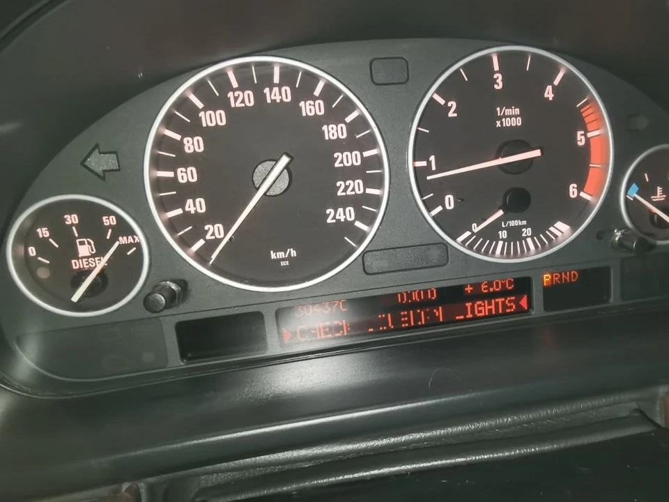 Усунення битих пікселів на приладку BMW E39