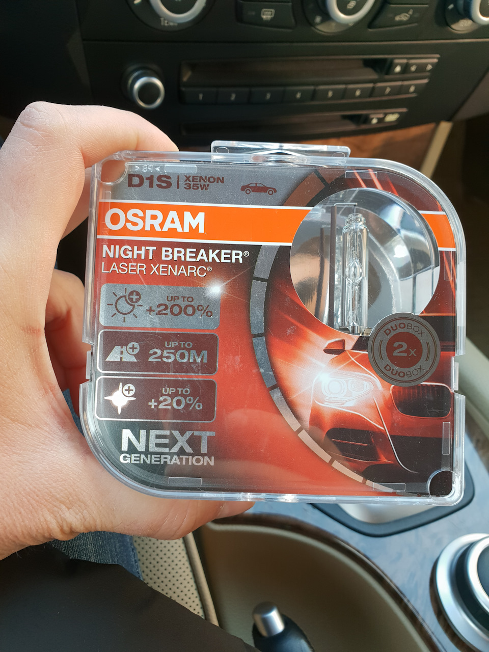 #19 Osram Night Breaker Laser Xenarc D1S та нові лампи в задні ліхтарі 1