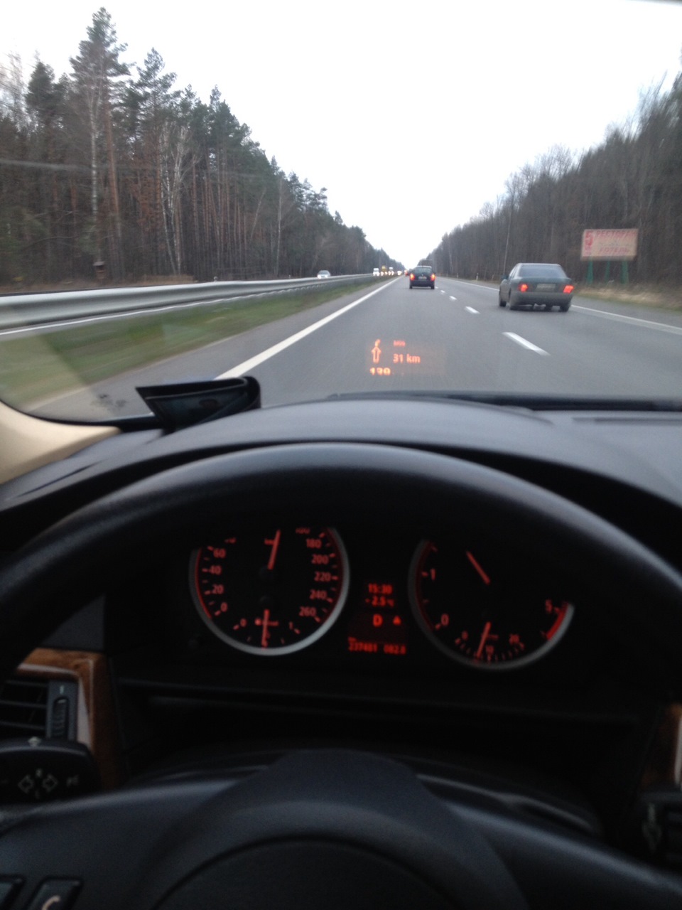 BMW head-display and navigation 3