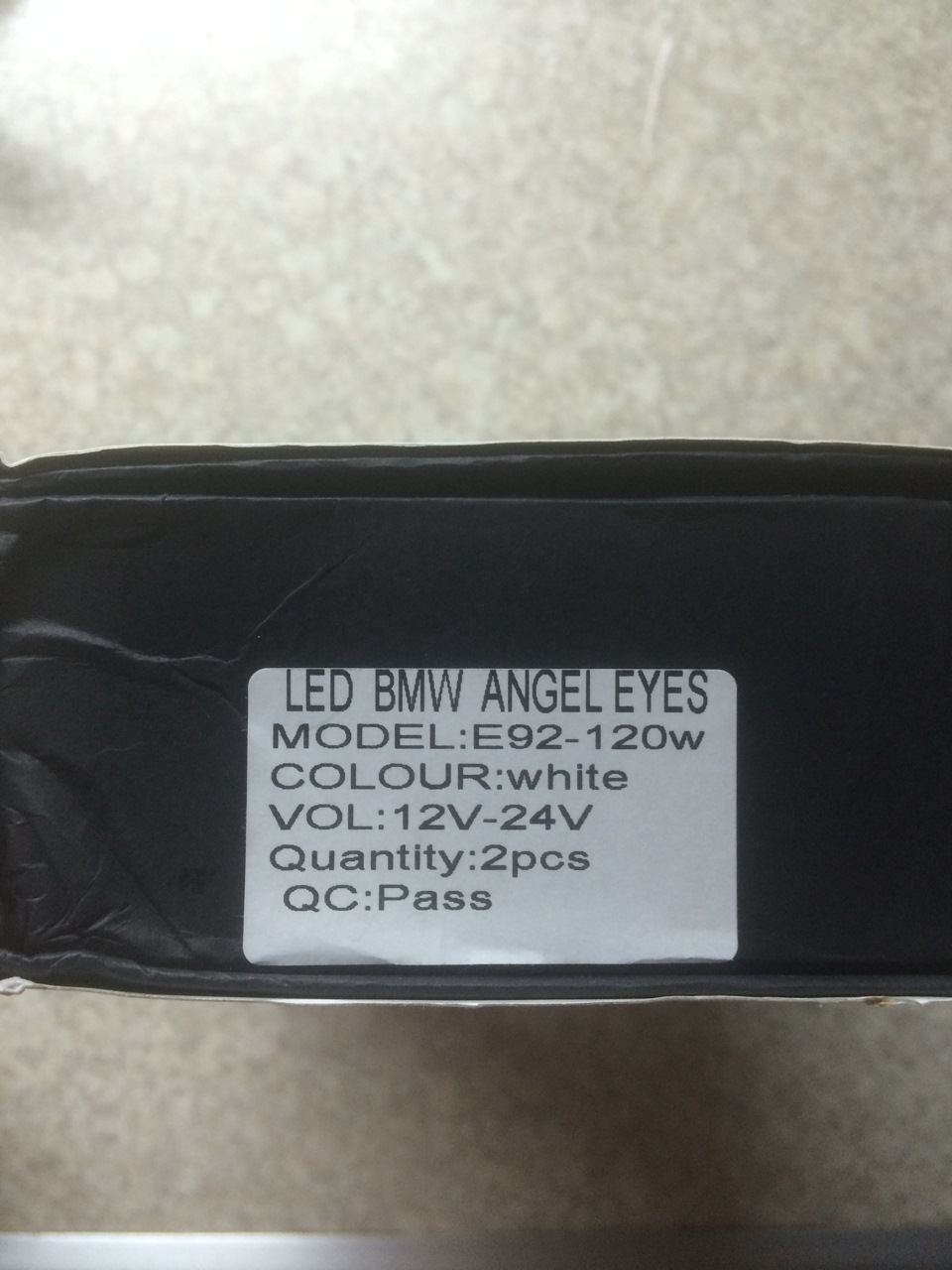 Led angel eyes 120W H8 5