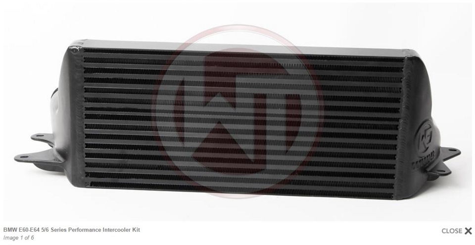 Конфігурація Intercooler Kit від Wagner Tuning for BMW E60 535d, E63 635d 1