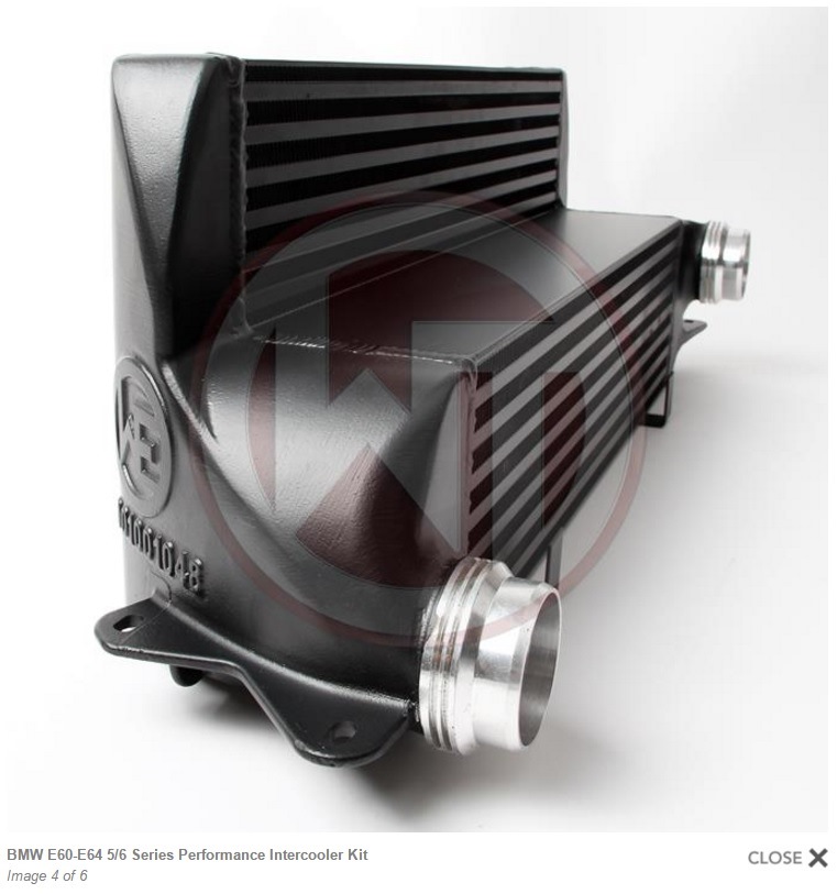 Конфігурація Intercooler Kit від Wagner Tuning for BMW E60 535d, E63 635d 4