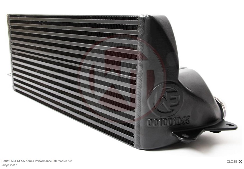 Конфігурація Intercooler Kit від Wagner Tuning for BMW E60 535d, E63 635d 2