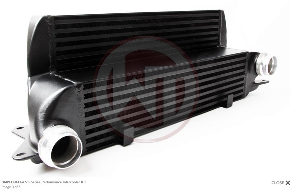 Конфігурація Intercooler Kit від Wagner Tuning for BMW E60 535d, E63 635d 3