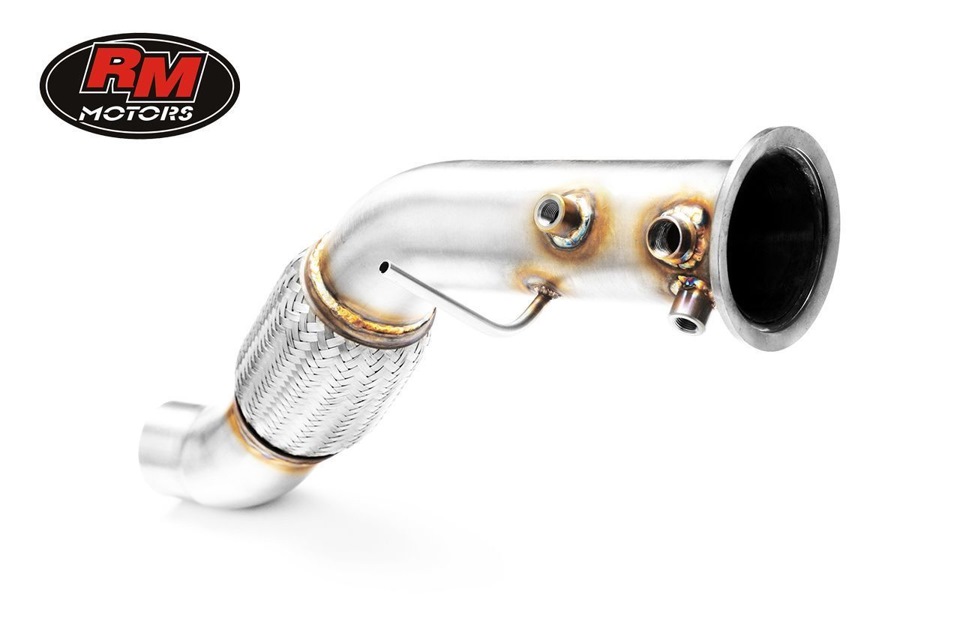 RM Motors Downpipe BMW 335d 535d m57n2 286Hp 580Nm 1