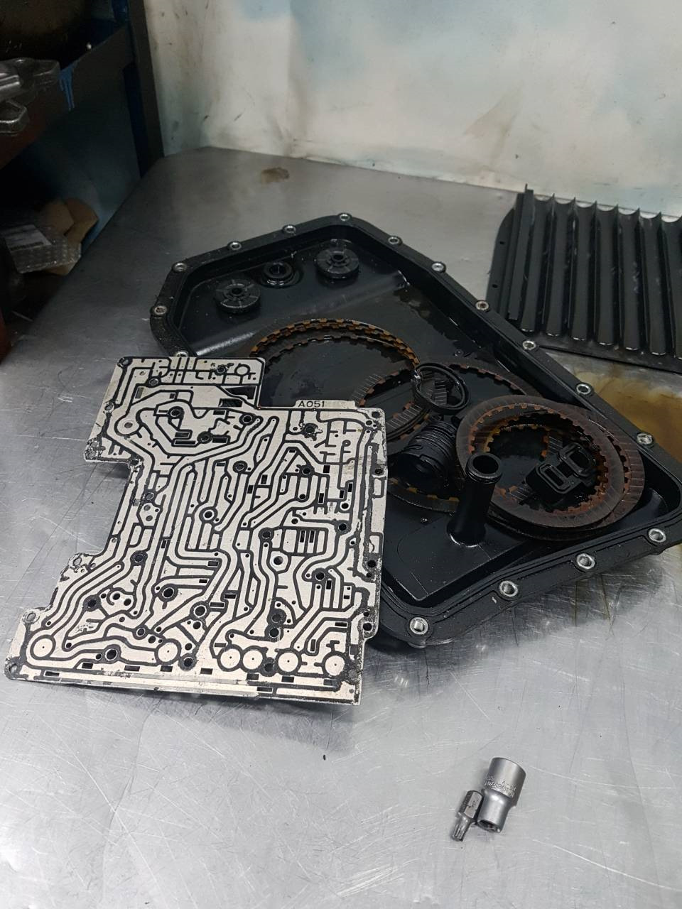 Ремонт АКПП ZF 6HP26 на BMW e60 535d 4