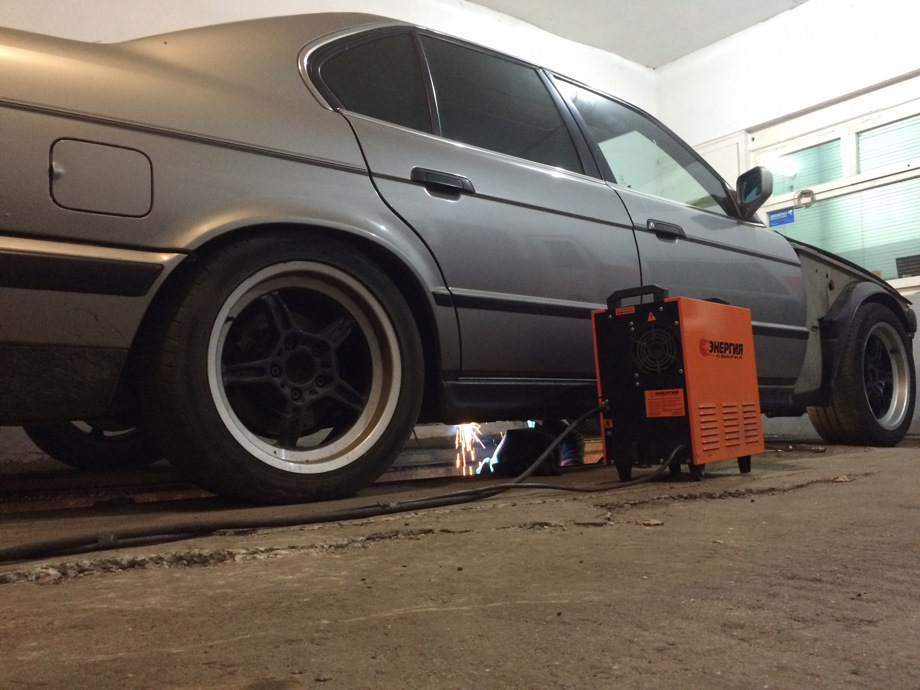 Коллектор Hartge на BMW M30. Вихлоп майже готовий 1