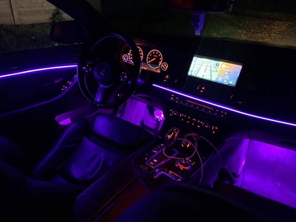 Ambient Light RGB підсвічування салону F10 1