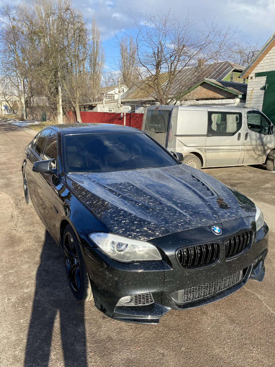 Карбоновий дифузор, спойлер, капот BMW F10