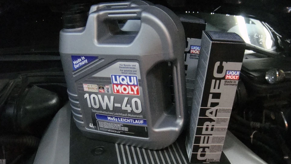 Велике ТО #2. Заміна мастила Liqui Moly + Cerateck, заміна фільтрів.