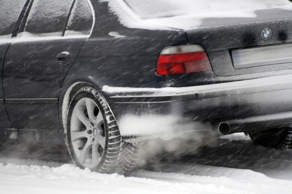# Winter Photo Session BMW E39 540i /// 3