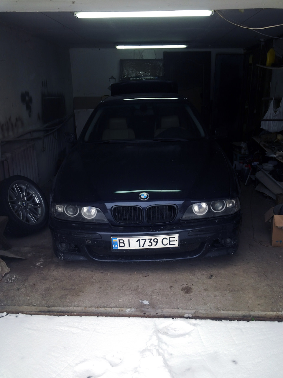 Зима на BMW E39 540? 5