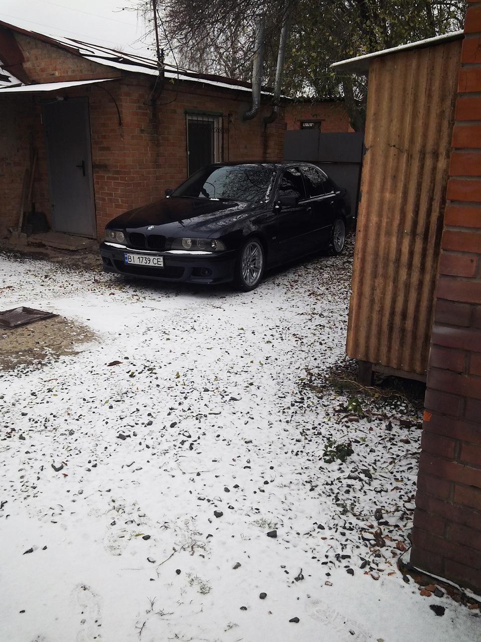 Зима на BMW E39 540? 2