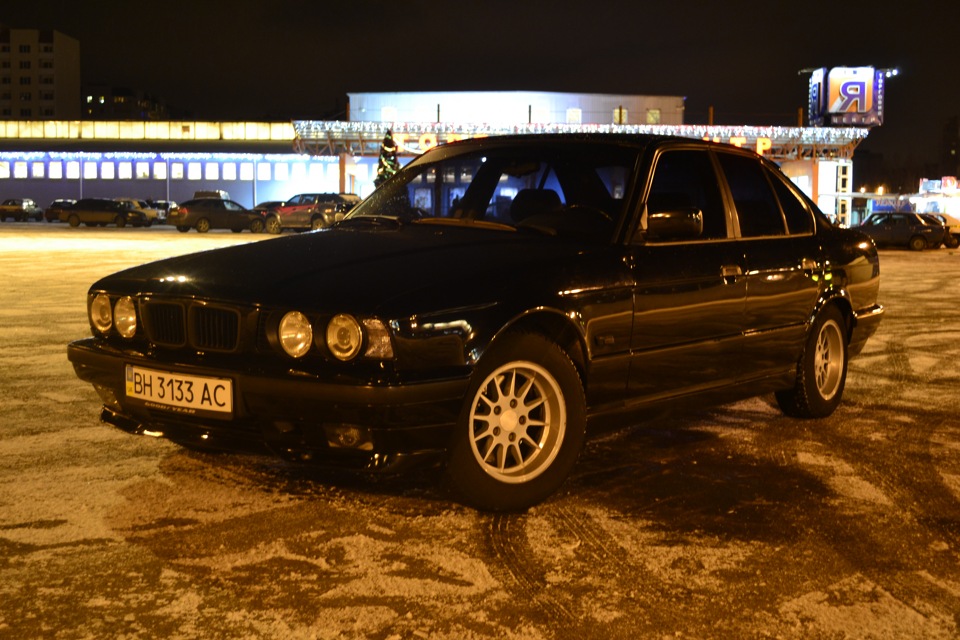 BMW 540i & Snow 1
