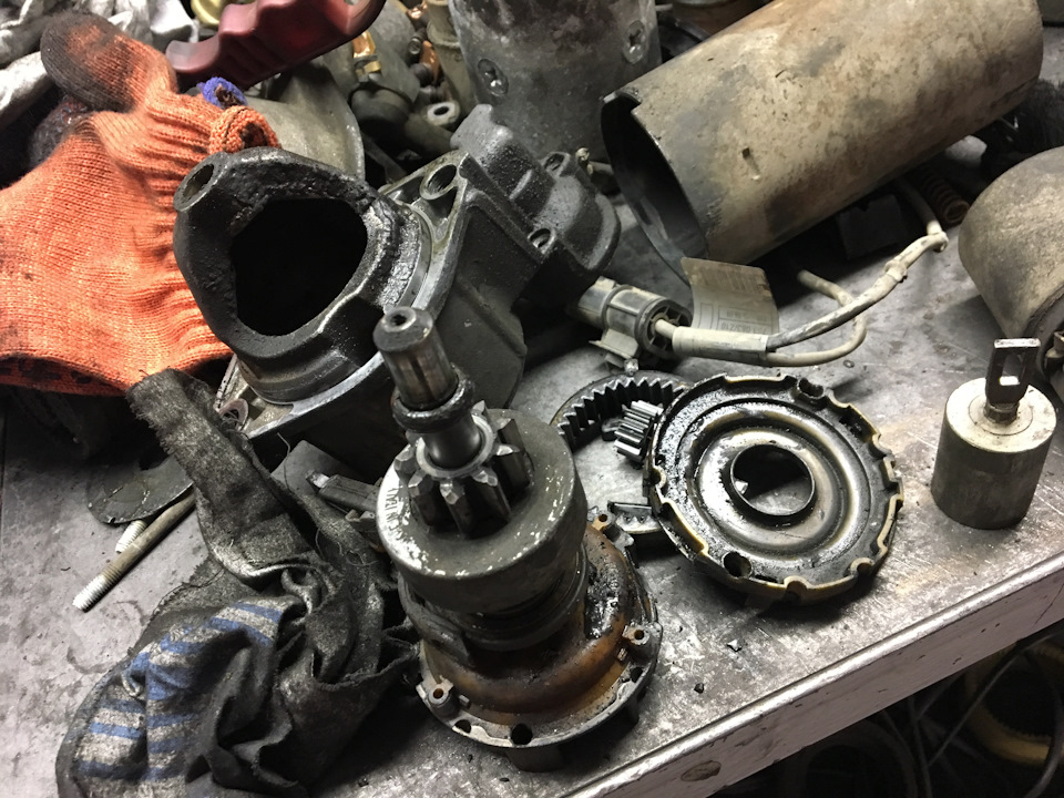 Обслуговування стартера BMW e39 2