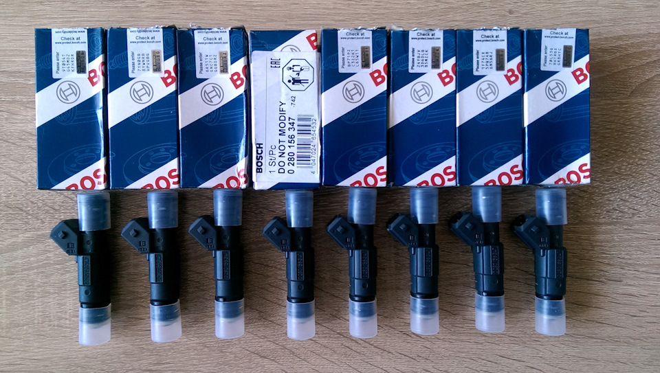 Впускний колектор М60В40/В46, нові форсунки Bosch 5