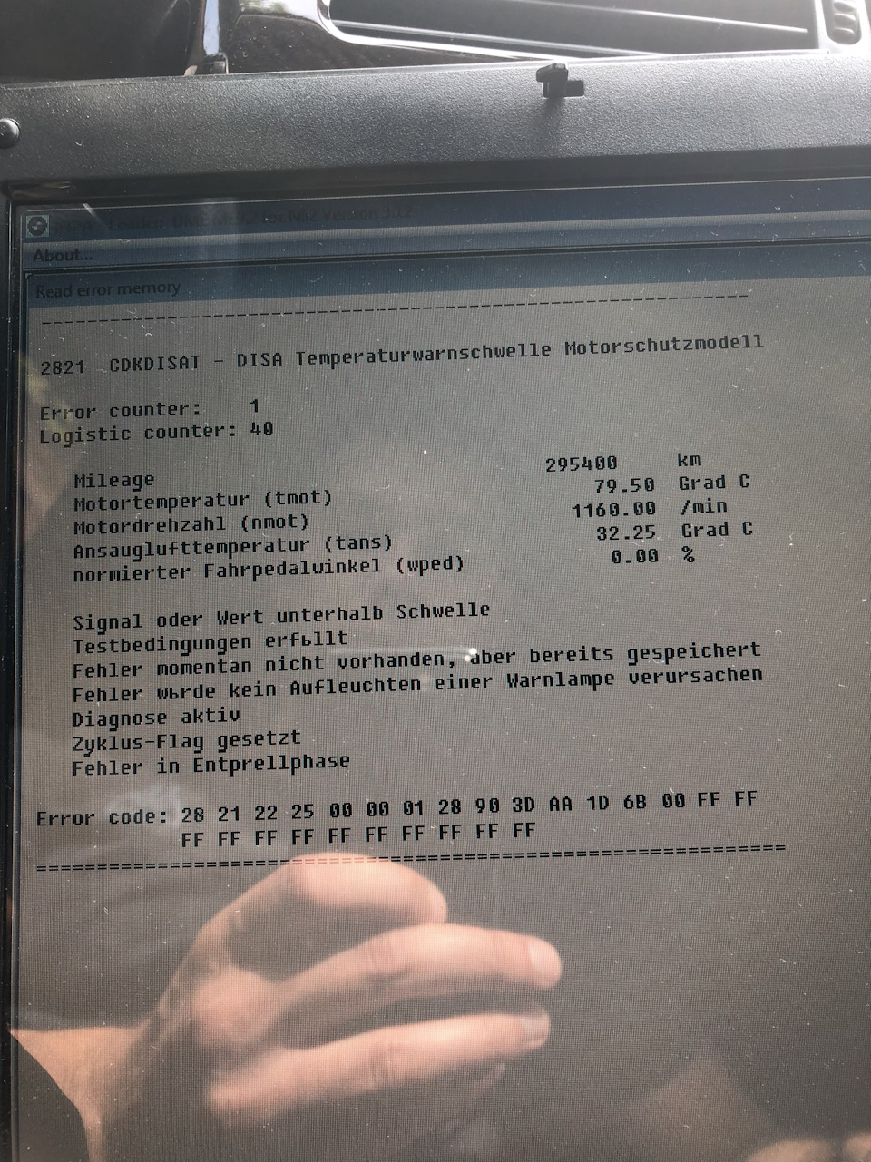 Error 2820 і 2821 за системою DIS на е60 - ВИРІШЕНО 1