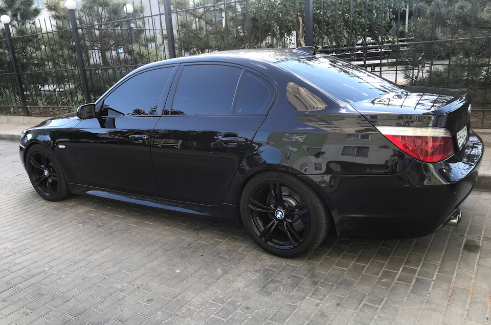 Пружини Eibach на BMW E60 550i 4