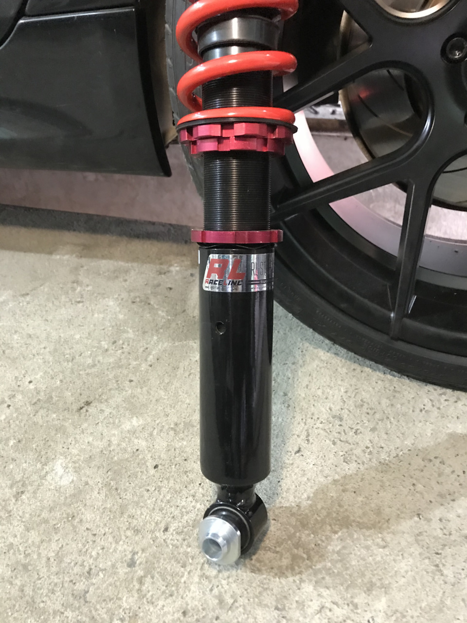 Гвинтова підвіска Raceline Performance для E60 550i 5
