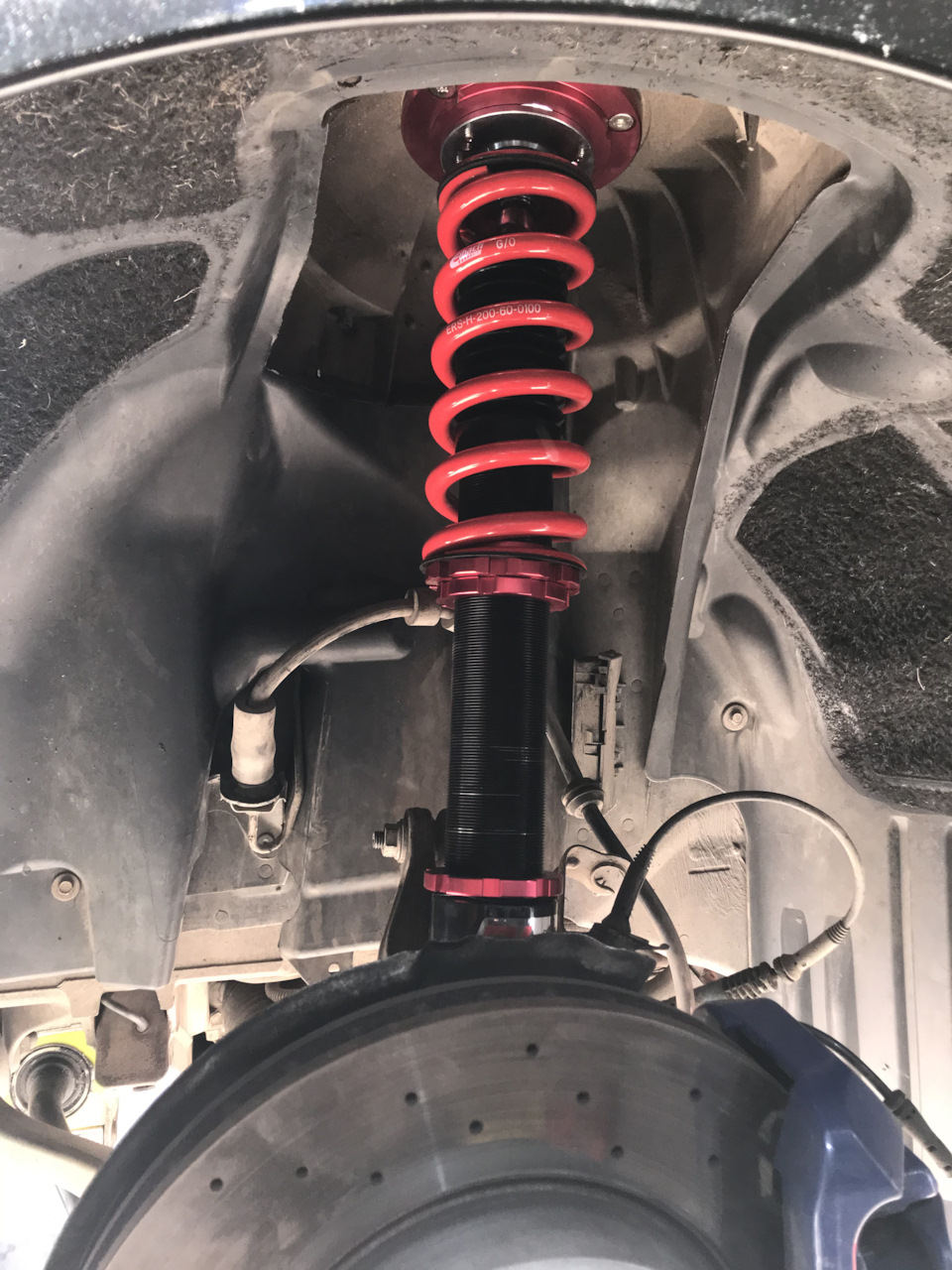 Гвинтова підвіска Raceline Performance для E60 550i 3