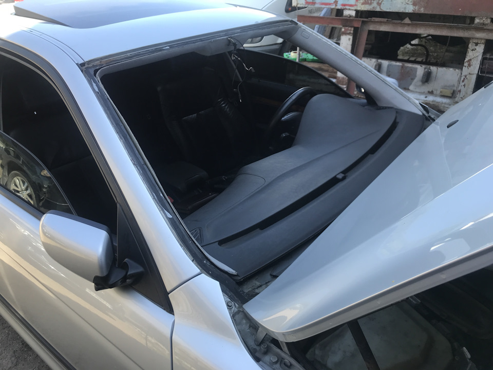 Заміна лобового. S358A Klimakomfort. 5