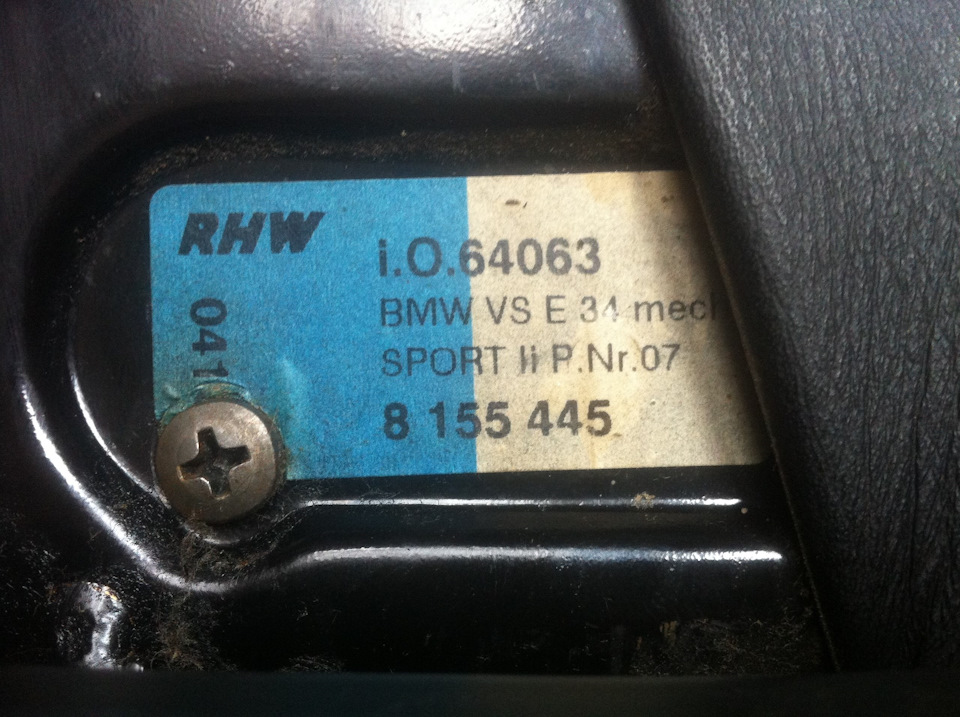 Sportsitze e34 m5 5