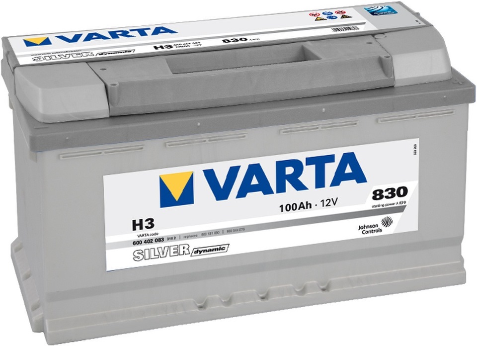 Акумулятор Varta Silver Dynamic 100Аh 2