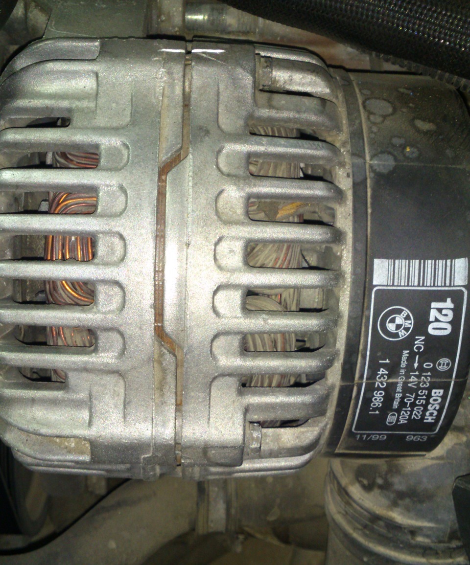 Ремонт генератора Bosch 120A 3
