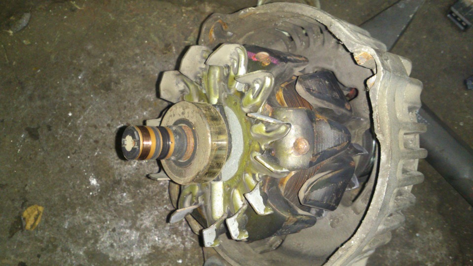 Ремонт генератора Bosch 120A 2