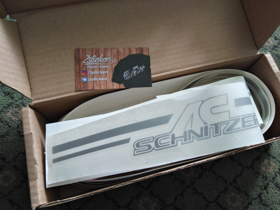 AC Schnitzer stripes або Кращий поклейщик знову в справі! 2