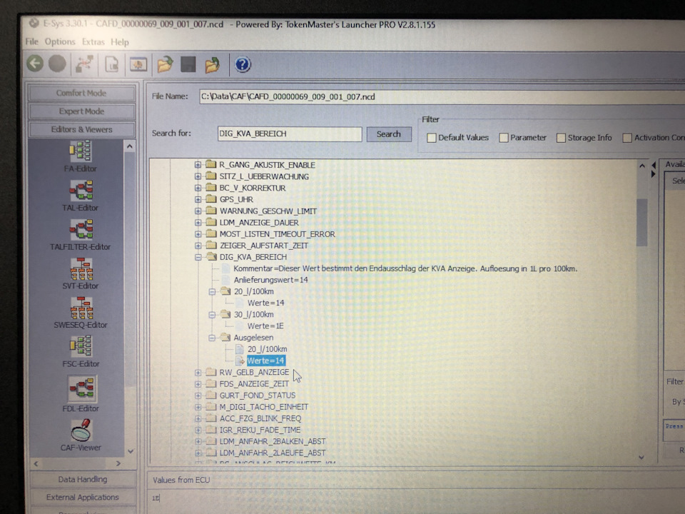 Кодування за допомогою E-Sys та BimmerCode 4