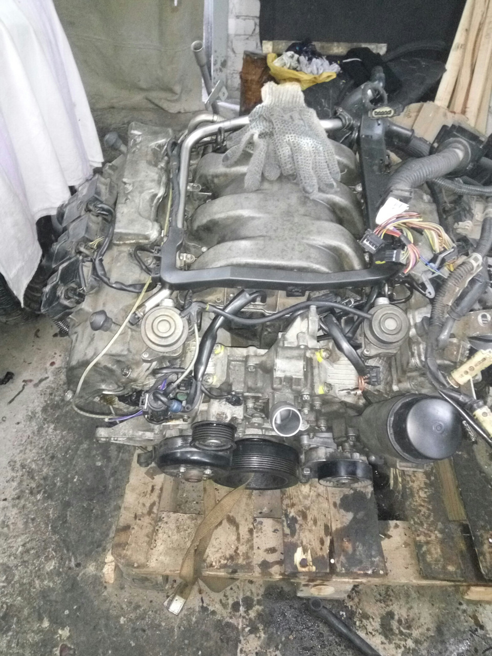 Допомога другу з його мурзиком w211 5