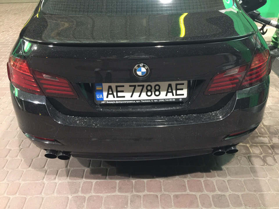 Вихлоп для BMW 520d 1