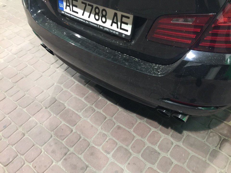 Вихлоп для BMW 520d 2